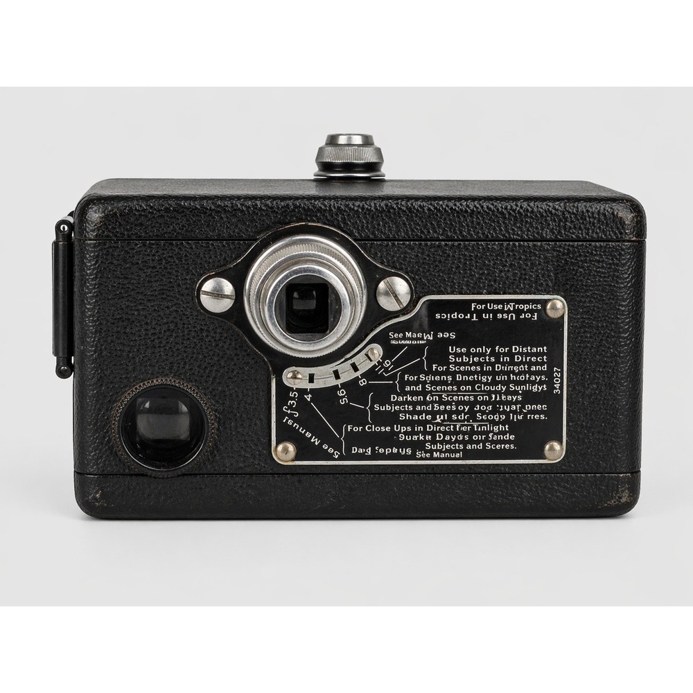 Vintage Cine-Kodak Model BB 16mm Movie Camera Eastman Kodak Black Leatherette